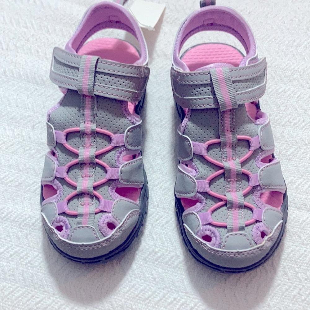 Lavender, Gray, & Teal Sandals NEW